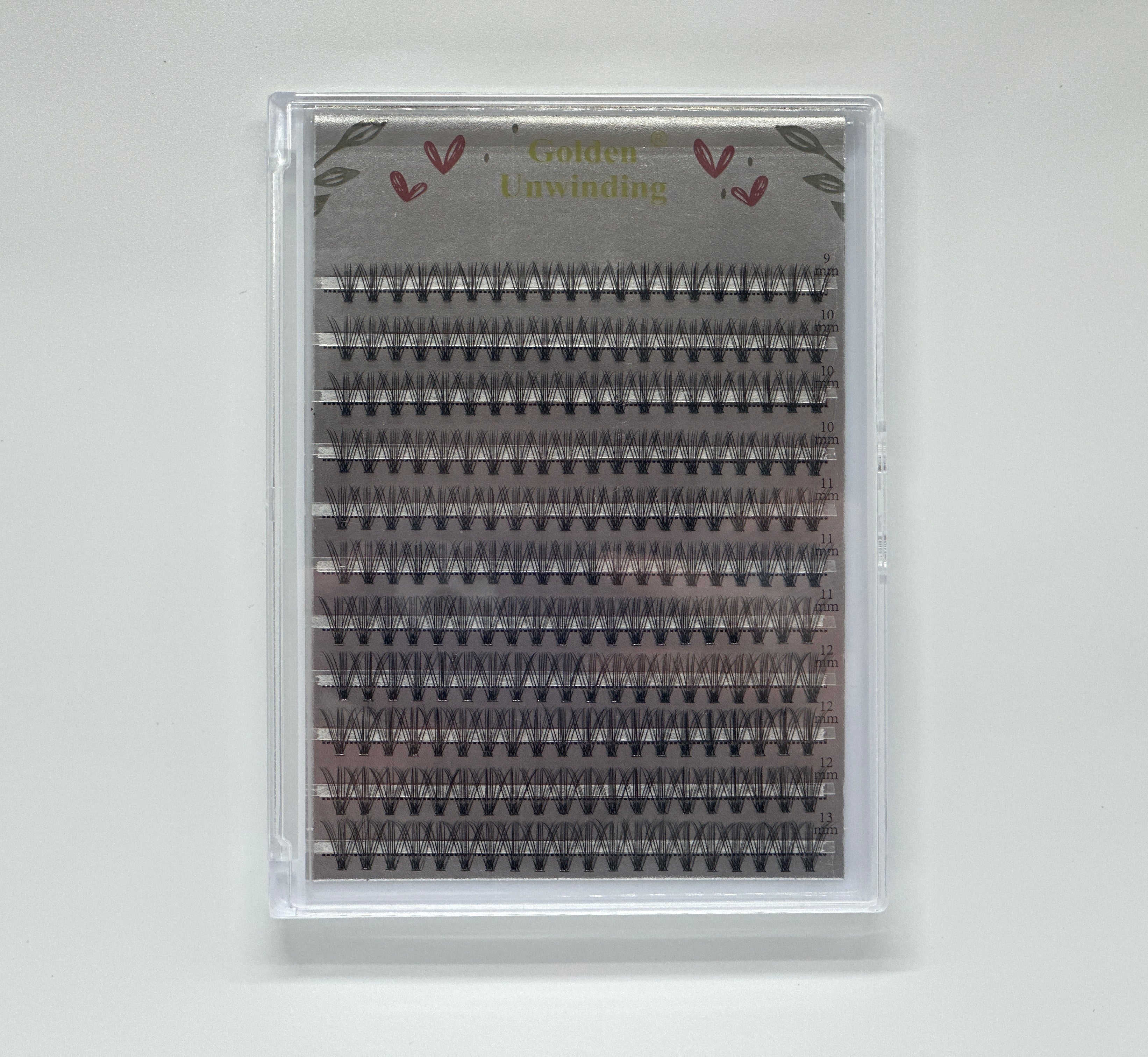 Large-Capacity DIY False Eyelashes - 220 Clusters for Customized Looks