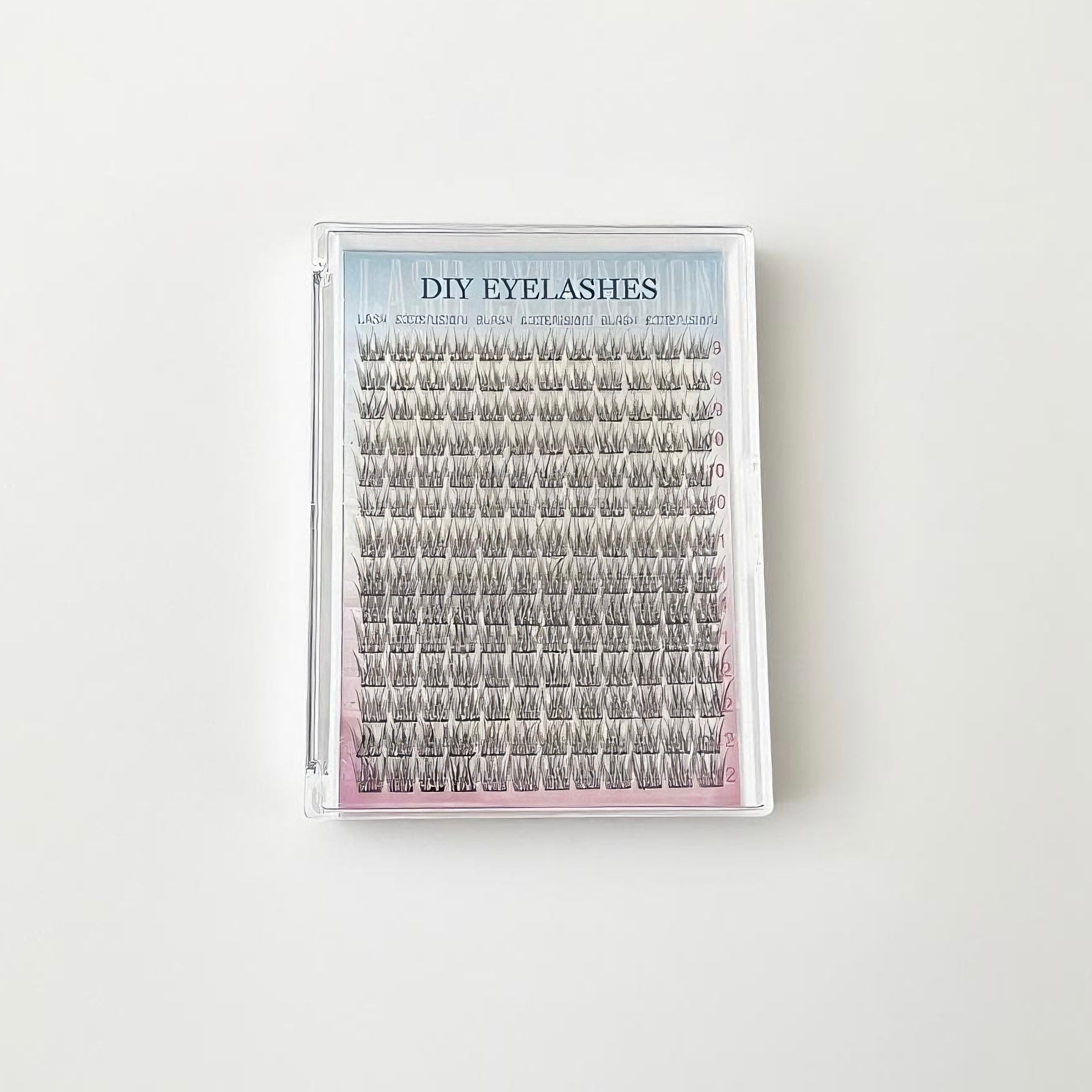 Sectioned Natural & Long False Eyelashes, Mermaid Style, DIY - Friendly for Mix & Match, Meets Daily Eye Makeup Needs